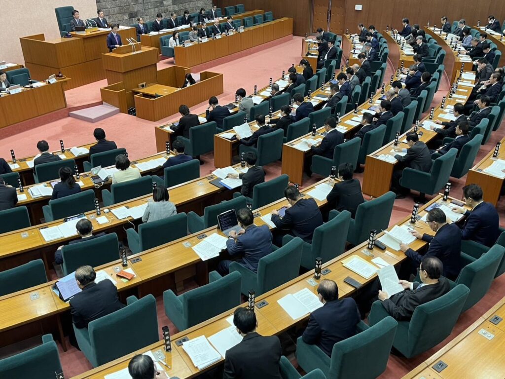 芝山町岩山地区の産業用地整備に向けて49haを測量調査。条例改正へ！