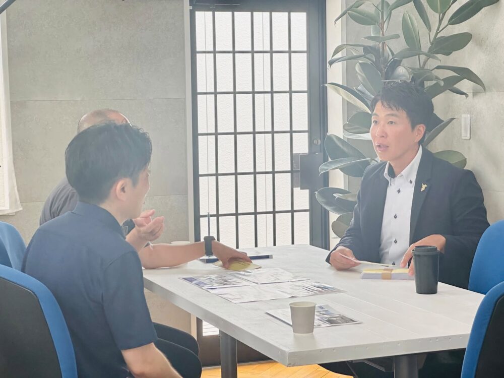 千葉県留学生受入プログラムを支える受託事業者との意見交換。