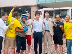 BOSOサーフィンミーティング、シン・NARITAニュータウンまつり