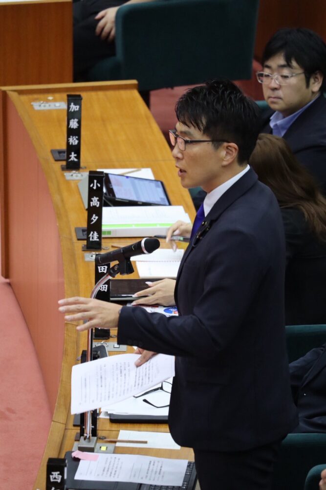 🔵千葉県議会一般質問に登壇しました。 2