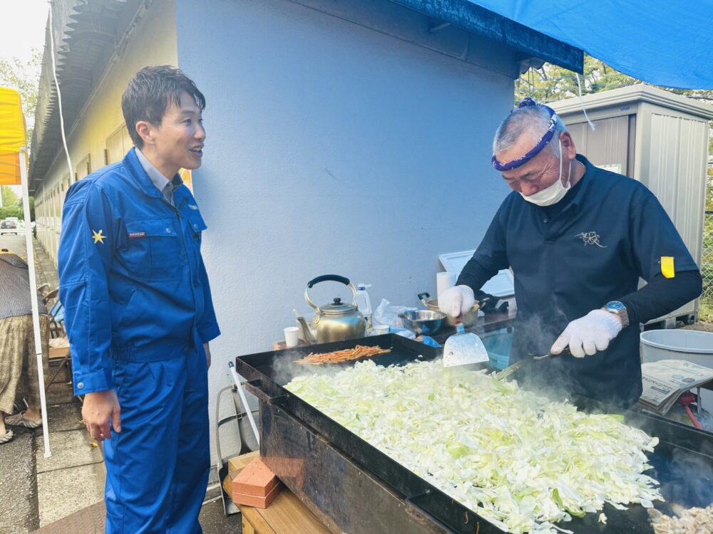 ニュータウン地区も加良部台のお祭りに伺いました。 3
