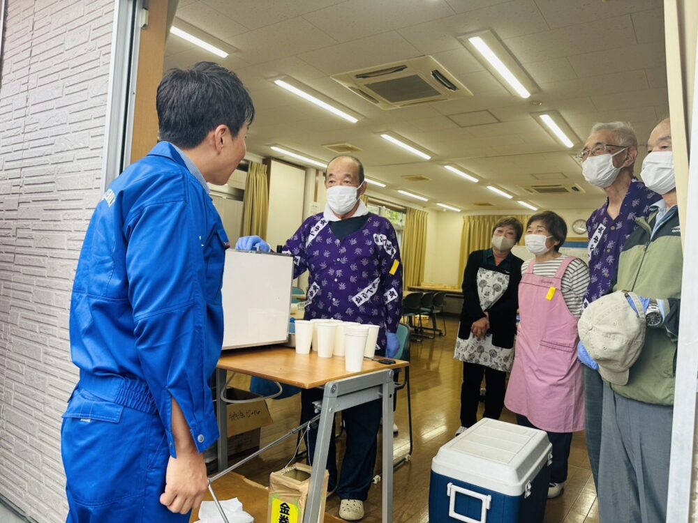 ニュータウン地区も加良部台のお祭りに伺いました。 2