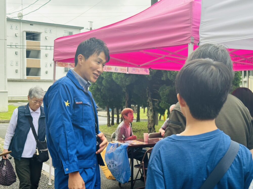 ニュータウン地区も加良部台のお祭りに伺いました。 4
