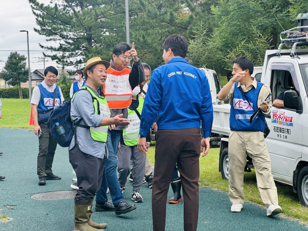 成田市災害ボランティアセンターでボランティアの受け入れ開始！感謝！！（写真2）