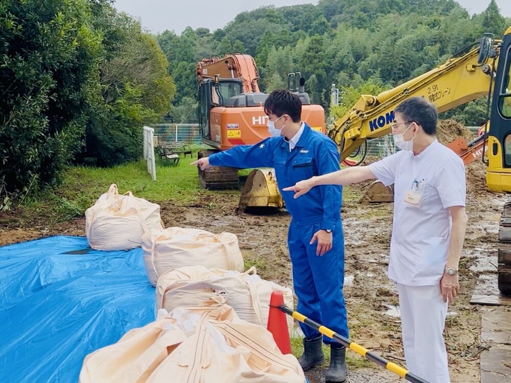 YouTube「あましんチャンネル」動画をUPしました。「成田病院」での土砂崩落現場