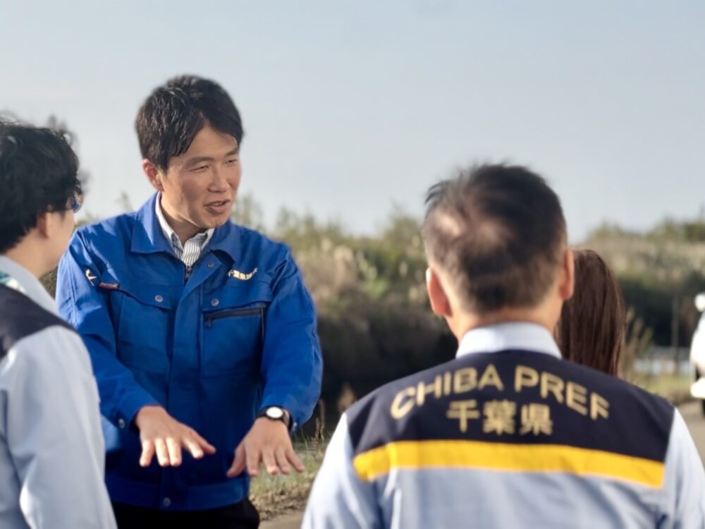 【印旛沼 決壊した堤防の応急復旧が完了】 3