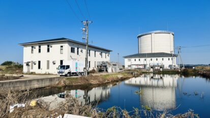 台風25号　印旛沼周辺で被災した8つの機場　田んぼに水を張るために。