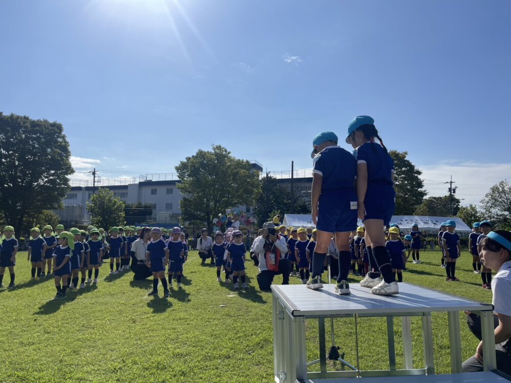 第47回はくと幼稚園が秋晴れのもと開催されました。